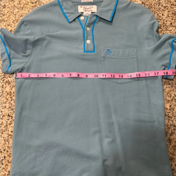 Original Penguine Men Small Heritage Slim Fit Polo - Picture 5 of 6